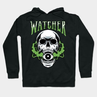 WATCHER Skull heavy metal Hoodie